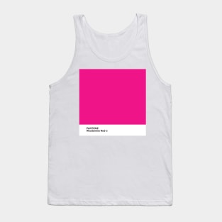 pantone Rhodamine Red C Tank Top